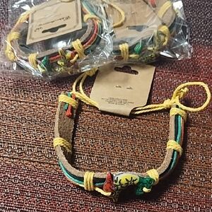 No Boundaries Multicolor Braided Bracelet